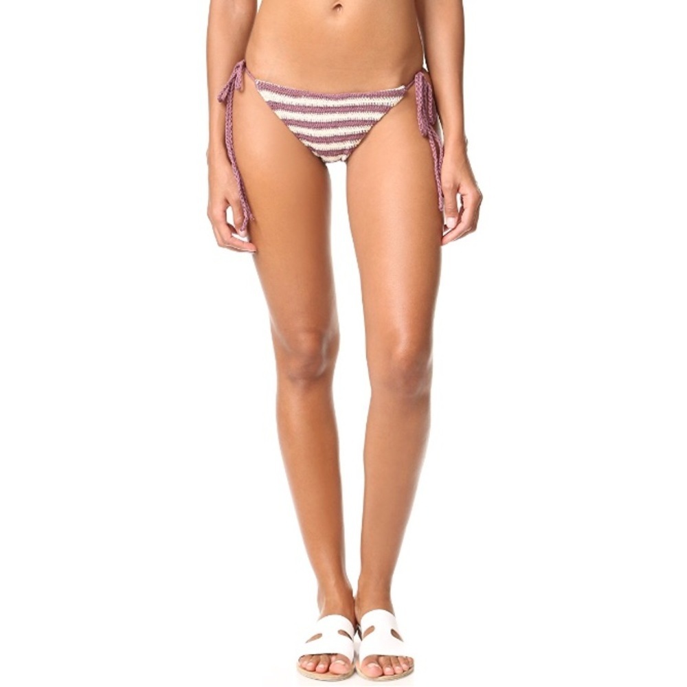 NEW • Mara Hoffman • Stripe Crochet Bikini Bottom
